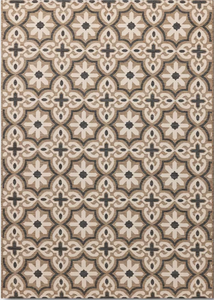 lot 115 image: Tonal Tile Outdoor Area Rug - Threshold