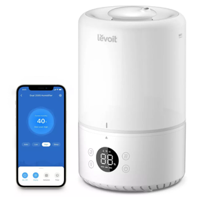 lot 119 image: Levoit 200S Dual Smart Top Fill Humidifier Cool Mist, Ultrasonic, No Filter, 25 Hr Run, 100-300 sq. ft