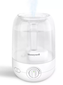 lot 122 image: Honeywell Ultrasonic Egg Humidifier HUL545W Cool Mist, Aromatherapy, No Filter, 36-Hour Run, 300-500 sq. ft