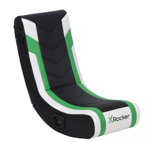 lot 203 image: X Rocker Horizon RGB LED Audio Floor Rocker Gaming Chair