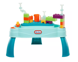 lot 232 image: 50PCS Little Tikes Build and Splash Deluxe Water Table with Block Set