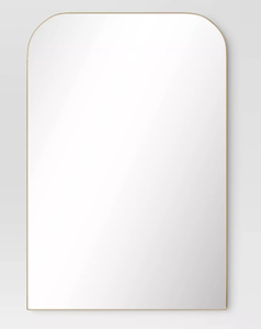 lot 235 image: Infinity Mantle Mirror Brass - Threshold