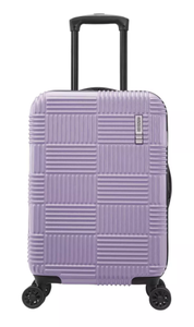 lot 401 image: American Tourister 28 Inch NXT Checkered Hardside Carry On Spinner Suitcase