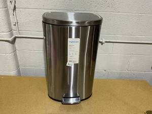 lot 110 image: 11.8 Gal Rectangular Step Trash Can - Brightroom