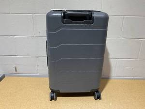 lot 215 image: Hardside 26 Inch Medium Checked Suitcase - Open Story