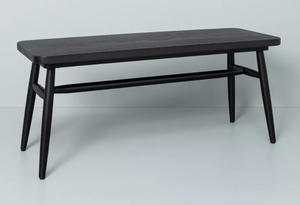 lot 41 image: Shaker Wooden Dining Bench - Hearth & Hand with Magnolia