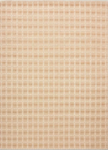 lot 94 image: Box Grid Rectangular Handmade Woven Area Rug - Hearth & Hand with Magnolia