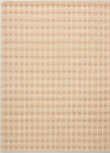 lot 98 image: Box Grid Rectangular Handmade Woven Area Rug - Hearth & Hand with Magnolia