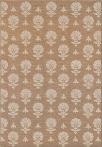 lot 173 image: Block Print Outdoor Area Rug - Threshold