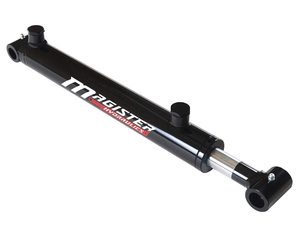 lot 296 image: Hydraulic Cylinder 3 in bore x 16 in stoke Cross Tube Welded Double Acting 3500 PSI