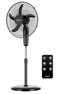 lot 336 image: Holmes 18 Digital Oscillating 3 Speed Stand Fan with Remote Control