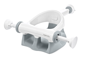 lot 439 image: Ingenuity My Bath Seat for Sit-Up Baby Bathing, Sure & Secure Suction Cups, ASTM Safety Tested & Approved, Backrest for Assisted Sitting