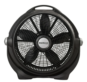 lot 458 image: Lasko Wind Machine 20 3-Speed Air Circulator Floor Fan