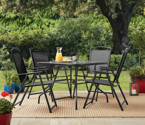 lot 467 image: 5PCS Mainstays Albany Lane Outdoor Dining Set