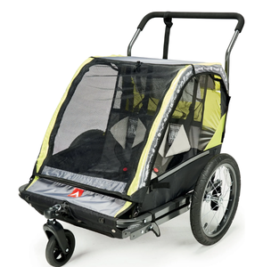 lot 469 image: Allen Sports Deluxe 2-Child Bicycle Trailer & Stroller