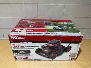 lot 13 image: Hyper Tough 2x20 Volts Max 18-inch Brushless Side-discharge Mower