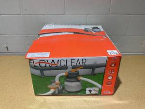 lot 36 image: Flowclear 1500 gal. Sand Filter Pump