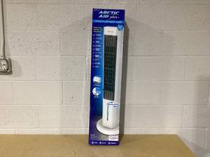lot 447 image: Arctic Air Tower  Electric Portable Cooling Fan, Quiet Operation, 4 Speeds, Black, 103 CFM