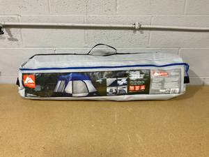 lot 193 image: Ozark Trail 4-Person Instant Cabin Tent with LED Lighted Hub