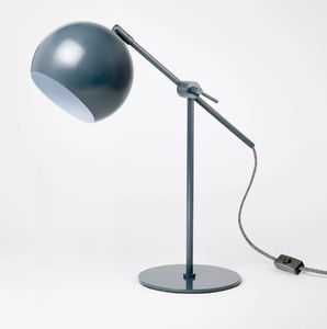 lot 313 image: Task Lamp Blue - Threshold designed with Studio McGee