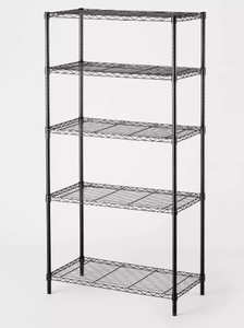 lot 356 image: 5 Tier Wire Shelving - Brightroom