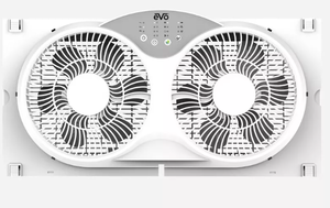 lot 393 image: EVO Evolution Of Indoor Air Quality Digital Window fan