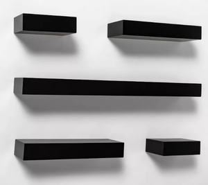 lot 396 image: 5pc Modern Wall Shelf Set - Threshold