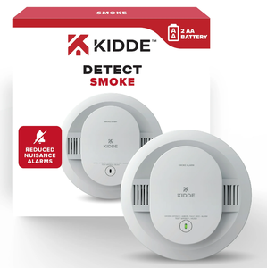 lot 472 image: Kidde Battery-Operated Photoelectric Smoke Detector Alarm
