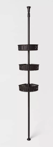 lot 480 image: Steel Corner Tension Pole Caddy - Room Essentials