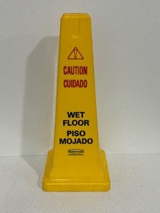 lot 25 image: Wet Floor Cone