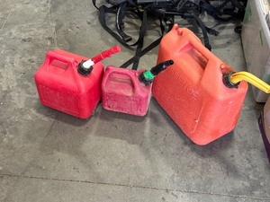 lot 71 image: Gas Cans