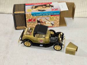 lot 89 image: Ace Hardware 1930 Ford Model A Roadster 125 Scale Diecast Car - Ertl Collectibles