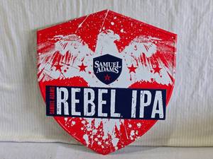 lot 138 image: Samuel Adams Rebel IPA Metal Sign