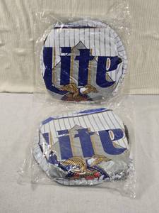 lot 148 image: Set of Inflatable Items Miller Lite Advertising Cans