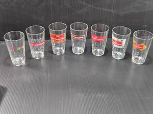 lot 155 image: Budweiser Retro Pint Glasses
