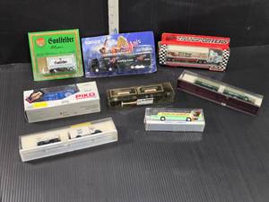 lot 184 image: German Beer Trucks and Trailers with Packaging - Berliner Biere, Saalfelder Pilsner, Kirner, Dortmunder and Others