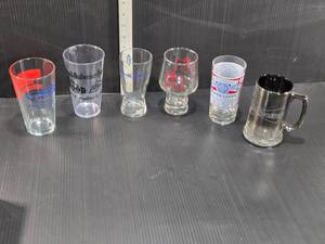 lot 193 image: Budweiser and Bud Light Branded Glasses and Mugs