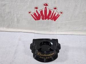 lot 212 image: Budweiser Select Bottle Display Stand with Crown Design Lighted