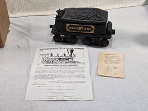 lot 220 image: J.B. Turner Locomotive Model Decanter with Papers