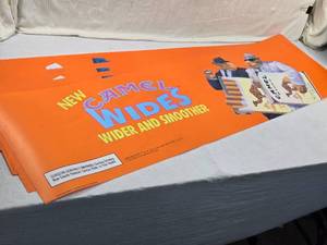 lot 307 image: 1992 Joe Camel 49x14 Advertising Posters - Lot of 4