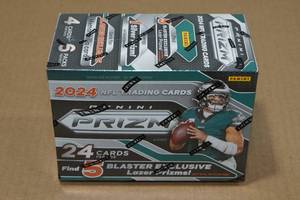 lot 14 image: 2024 Panini Prizm Blaster Box of Football Card Packs - Lazer Prizms