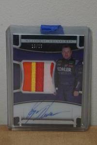 lot 26 image: 2022 National Treasures Ryan Newman Racing Patch Card - 1025