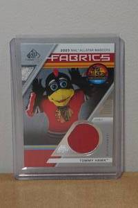 lot 28 image: 2023-24 Upper Deck SP Tommy Hawk All-Star Mascot Jersey Insert Hockey Card