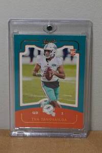 lot 51 image: 2020 Panini Chronicles Classics Tua Tagovailoa Rookie Football Card