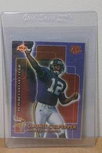 lot 55 image: 1999 Collectors Edge Daunte Culpepper Rookie Football Card