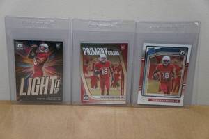 lot 61 image: Marvin Harrison Jr Rookie Football Cards