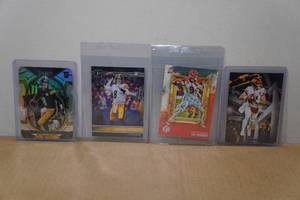 lot 62 image: Football Rookie Cards - Joe Burrow, Sam Howell, Kenny Pickett
