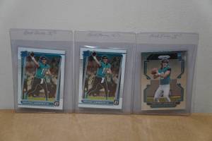 lot 63 image: Trevor Lawrence Rookie Football Cards