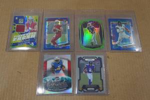 lot 65 image: Rookie Football Cards - Addison, Tune, McMillan Patch