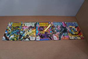 lot 122 image: 5 Marvel Fantastic Force Comic Books